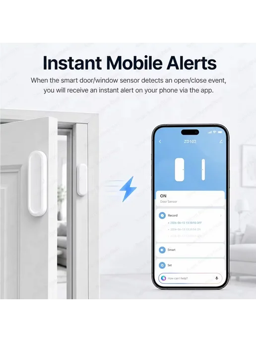 RightSitu Датчик открытия двери окна Zigbee 3.0 IP65 Tuya Zi, вариант, фото 6