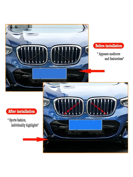 chelumei Декоративные накладки на переднюю решетку радиатора для BMW, синий, фото 4