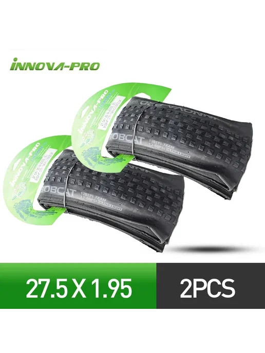 INNOVA Велосипедные покрышки 2pc 26x2.0 black, 27.5x1.95