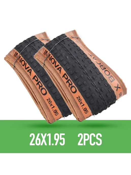 INNOVA Велосипедные покрышки 2pc 26x2.0 black, 27.5x1.95, фото 4