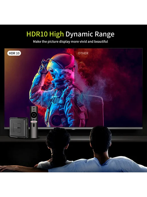 MORTAL Janmifly 2026 Q7 Android 14.0 ТВ-приставка EU Plug, черный, фото 6