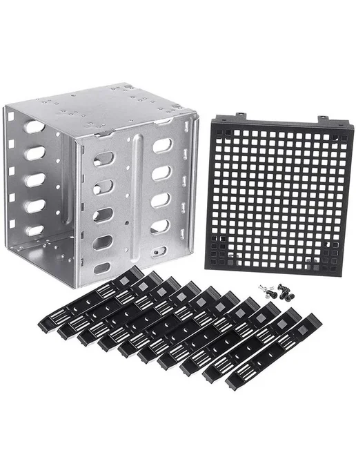 Ninth World Корпус для жестких дисков HDD Cage Rack 5.25'' н, серый