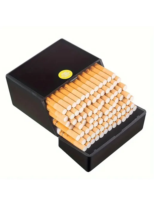Нет бренда Пластиковый футляр для сигарет King Size Blue, синий, фото 2