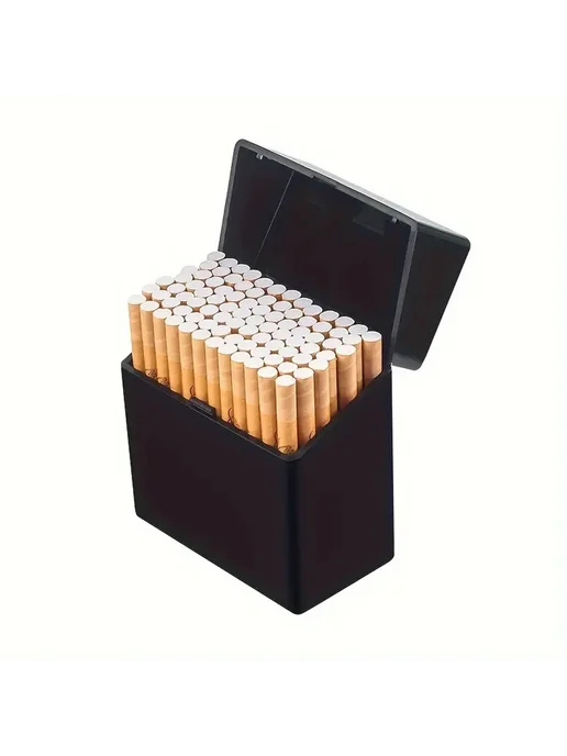 Нет бренда Пластиковый футляр для сигарет King Size Blue, синий, фото 3