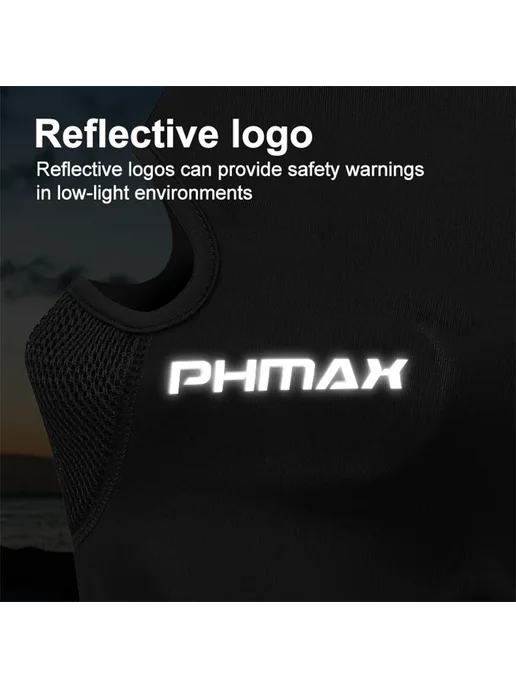 PHMAX Мотомаска полнолицевая, цвет PW-DPMZ-4101-10T, черный, фото 3