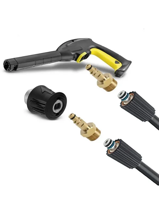Нет бренда Быстросъёмный адаптер M22 для шланга, совместимый с Karcher, вариант, фото 4