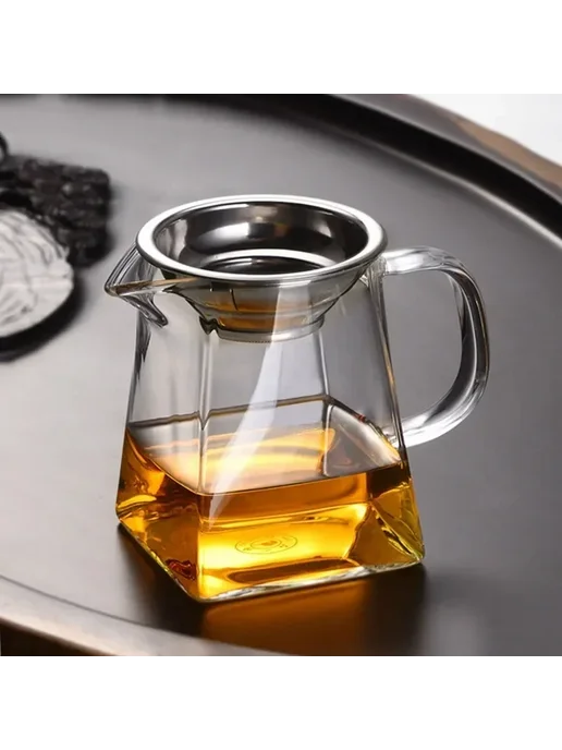 Нет бренда Стеклянный чайник 1 л 1.8L, 300 мл, фото 2