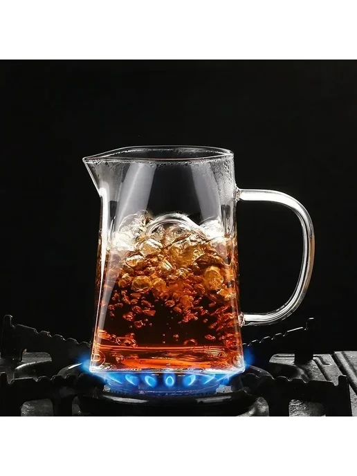 Нет бренда Стеклянный чайник 1 л 1.8L, 300 мл, фото 4