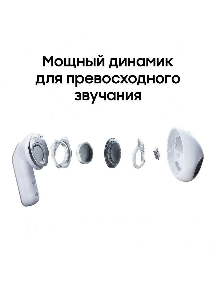 Наушники беспроводные с шумоподавлением Galaxy Buds 4 pro — фото 4