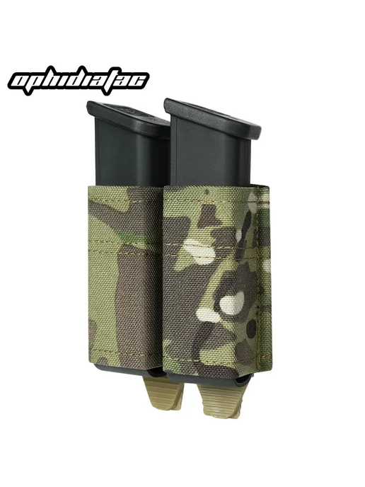 OphidianTac MOLLE Mag Pouch FAST 9 мм нейлоновая Черный, Do, коричневый, фото 2