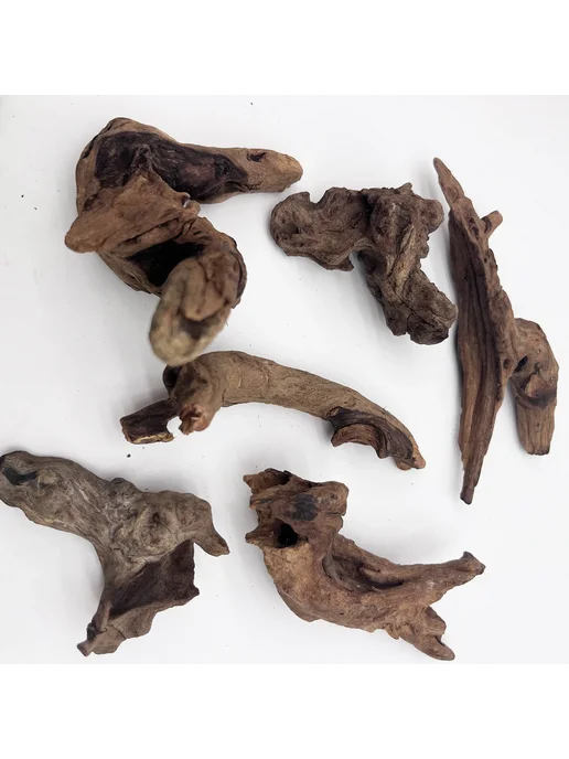 Нет бренда Деревянные ветки для аквариума 6PCS 5-10CM, 6 шт
