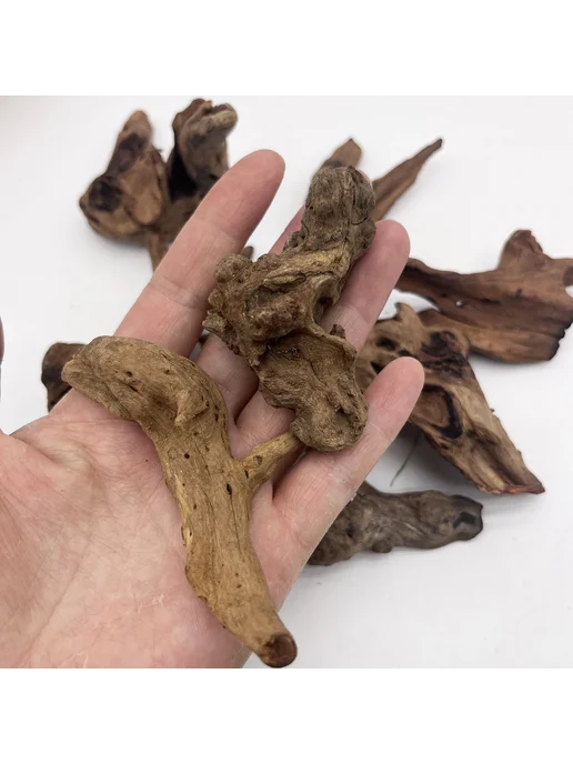 Нет бренда Деревянные ветки для аквариума 6PCS 5-10CM, 6 шт, фото 2