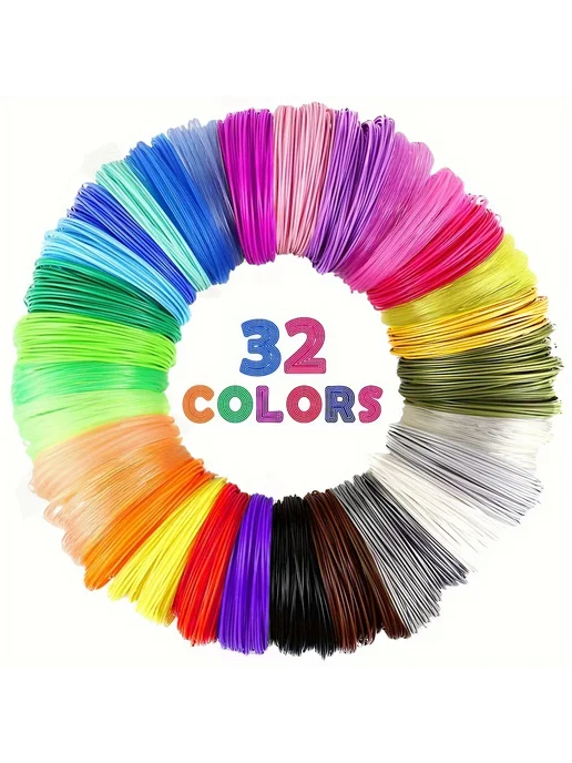 Нет бренда PLA-филамент для 3D-ручки 3m 10 colors, вариант, фото 2