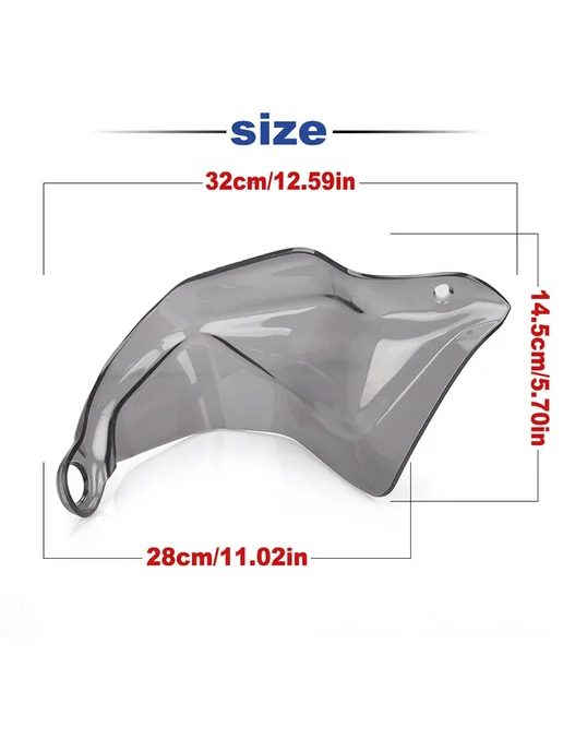 CK CATTLE KING Защита ветрового стекла для BMW R1250GS Clear, белый, фото 7