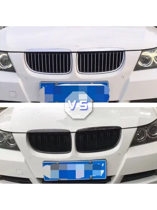 phirikes Передняя решетка радиатора капота-двойная линия для BMW E90, вариант, фото 3