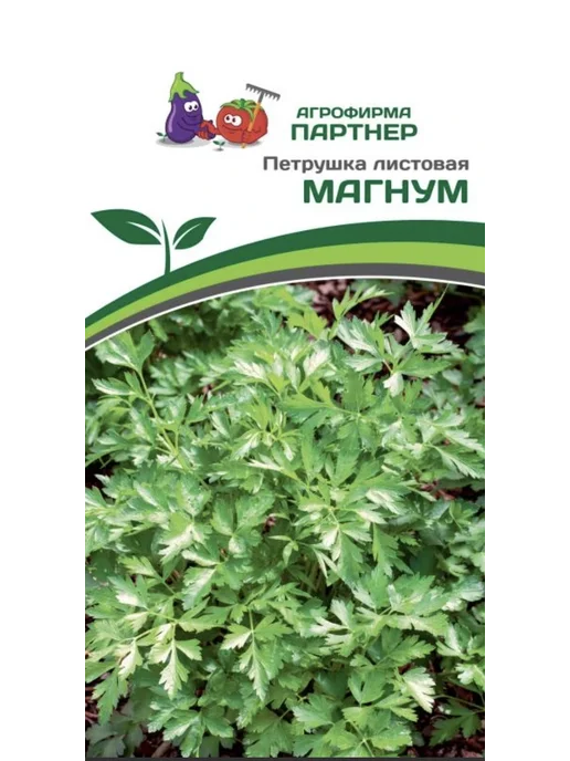 Партнер Семена Петрушка листовая "МАГНУМ", зеленый, фото 2