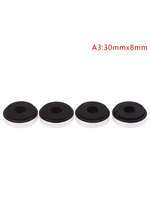 Нет бренда Изоляционные ножки для усилителя, 4 шт, черные 40mmx10mm, 4 шт