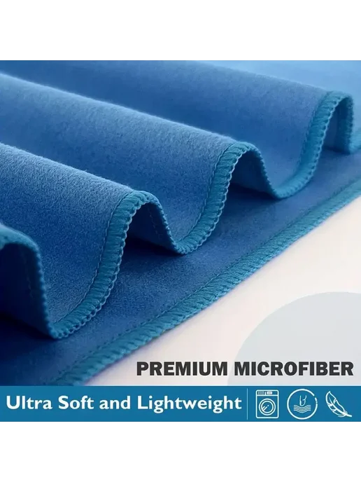 Нет бренда Микрофибра полотенце для спорта 50x120cm, Green OPP, фиолетовый, фото 7