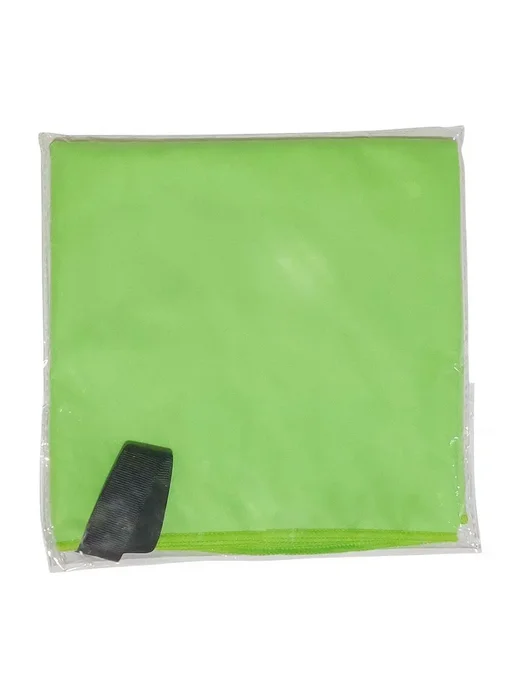 Нет бренда Микрофибра полотенце для спорта 50x120cm, Green OPP, зеленый