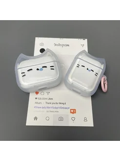 Нет бренда Противоударный чехол для наушников Airpods из пластика For A