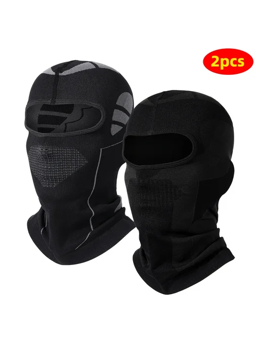 macogear Балаклава мотоциклетная черная 2шт (01-03), 2 шт