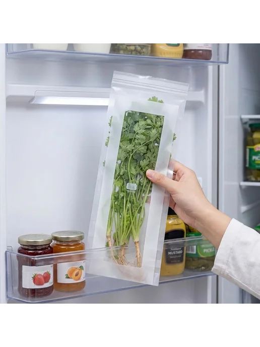 Пакеты для хранения продуктов с застёжкой, вариант, фото 2