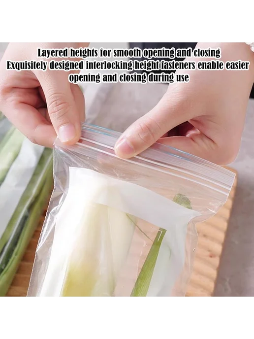 Пакеты для хранения продуктов с застёжкой, вариант, фото 5