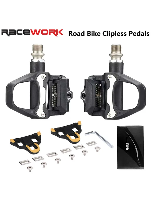 RACEWORK Педали для велоспорта Shimano SPD SL, черный, фото 2