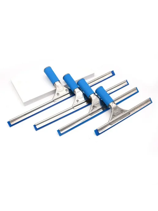 Нет бренда Скребок для мытья окон 25-45 см Синий, Blue 45cm, черный, фото 7