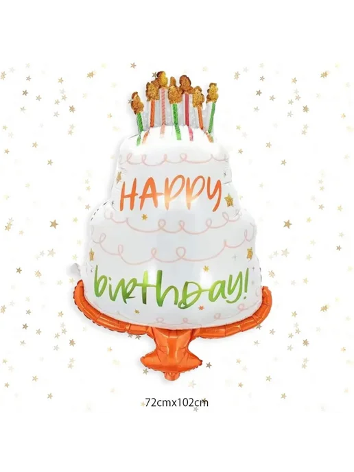 Мультяшные свечи для торта Colored Cake2, вариант, фото 3