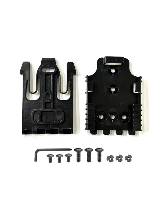 Нет бренда Тактический адаптер для кобуры QLS из нейлона FG-Quick Lock, BK-Quick Locking