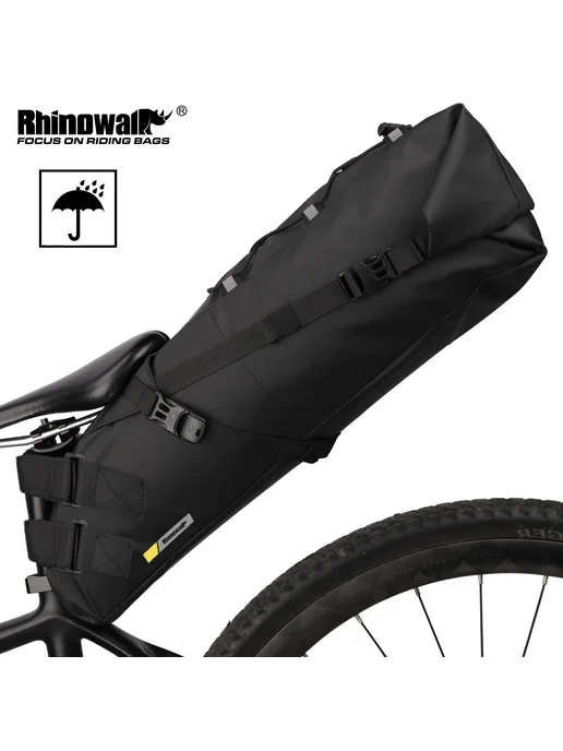 Rhinowalk Водонепроницаемая Сумка На Седло Велосипеда Склад, черный, фото 2