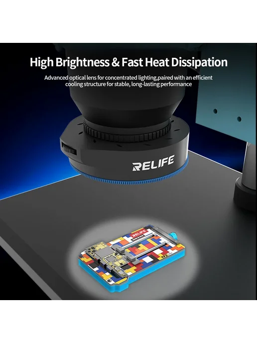 Relife RL-033E Pro Источник света для микроскопа, в упаковке 99 г, фото 7