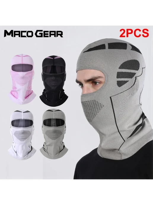 macogear Универсальная Зимняя Теплая Балаклава-маска Для Мотоцикла, Д, черный, фото 2