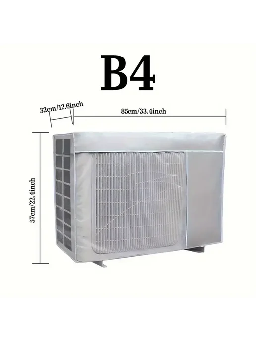Нет бренда Водонепроницаемый чехол для кондиционера из оксфорда 4B85x32, 85x32