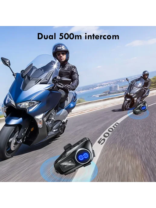 XINOWY Мотоциклетная Bluetooth-гарнитура Y6X V5.1 Беспроводная Свя, вариант, фото 5