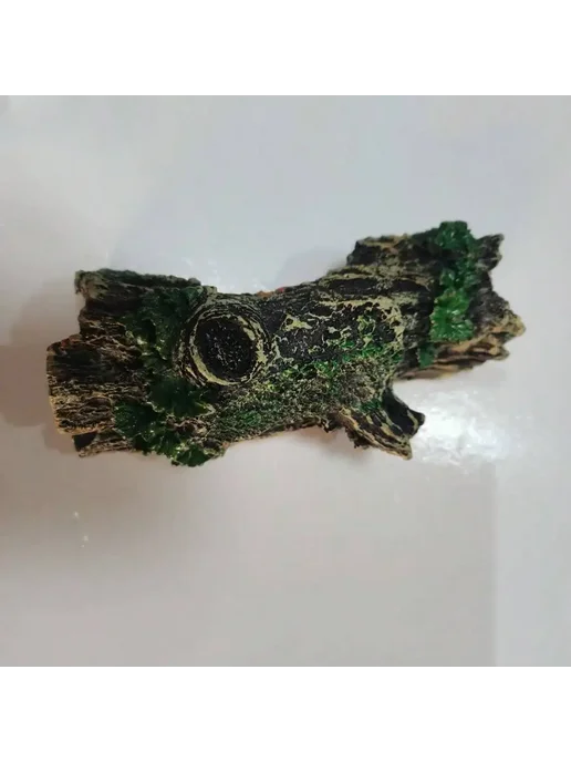 Нет бренда Декор для аквариума бревно с мхом, 15.5x6.3x5 см, 15.5x6.3x5 см, фото 5