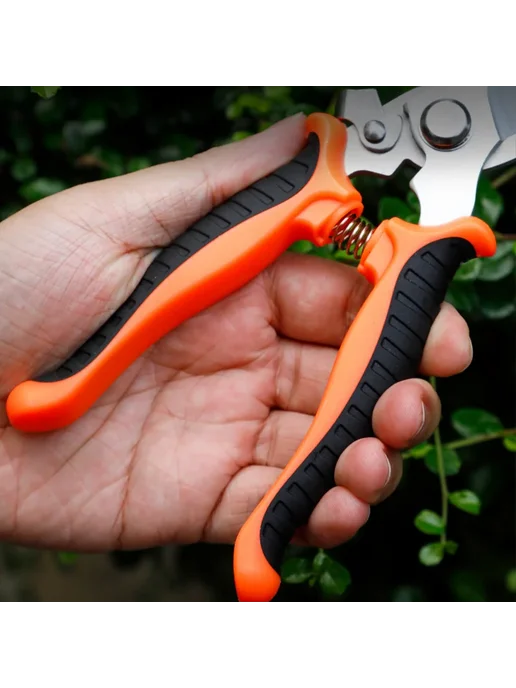 Нет бренда Секатор для обрезки металлический Style D Pruner, зеленый, фото 4