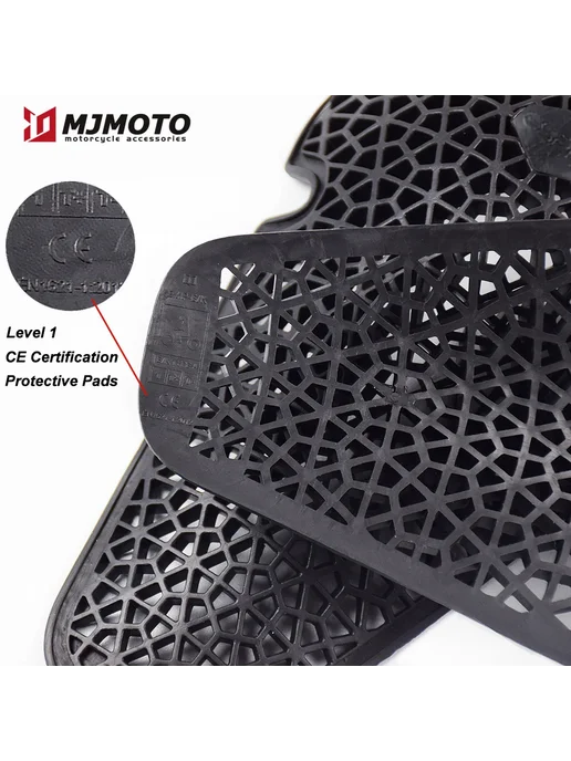 VND Защита спины мото куртка, цвет Chest pad, черный, фото 4