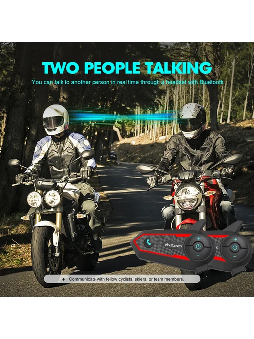 XINOWY Bluetooth-гарнитура Houtonsen S6 мотоциклетная водонепроница, вариант, фото 4