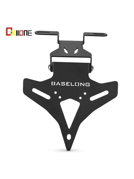 OXLLONE Держатель номерного знака для ZEEHO AE5 AE5I, все модели 202, черный