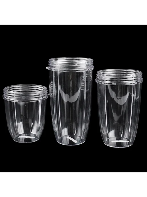 Нет бренда Прозрачная чаша для соковыжималки NutriBullet 18 24 32 унции, прозрачный, фото 3