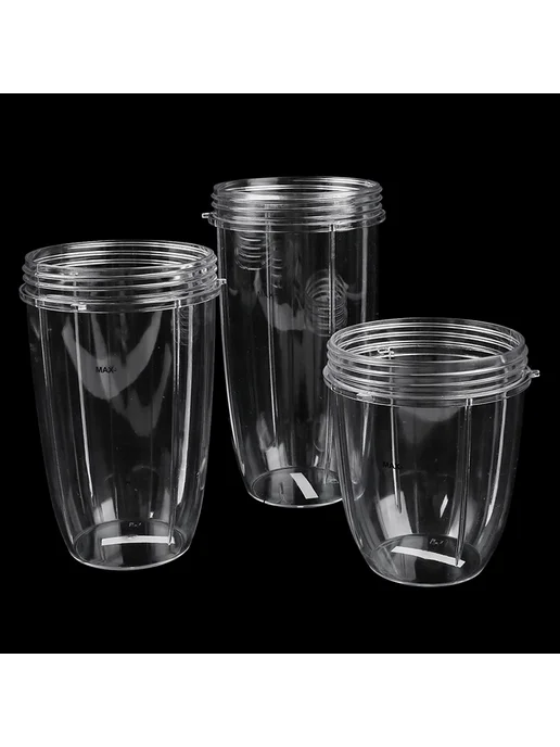 Нет бренда Прозрачная чаша для соковыжималки NutriBullet 18 24 32 унции, прозрачный, фото 5