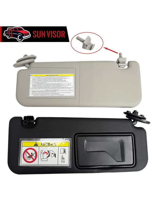 RAVEX Солнцезащитный козырек для Toyota Hilux Revo Gray Right, серый, фото 2