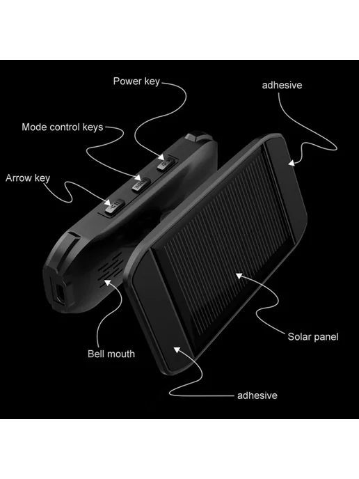 Нет бренда Система Контроля Давления В Шинах Cartronics TPMS На Солнечн, вариант, фото 4
