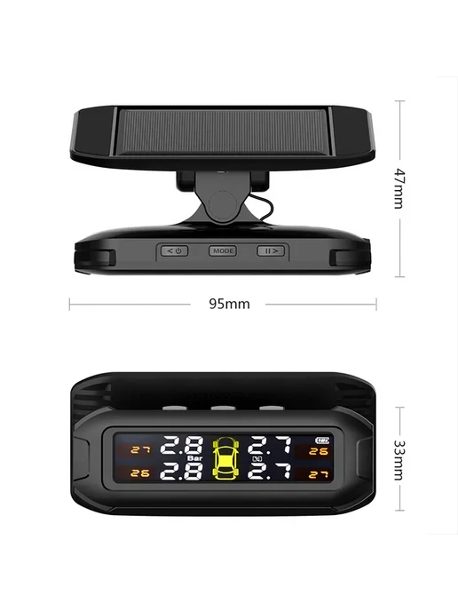 Нет бренда Система Контроля Давления В Шинах Cartronics TPMS На Солнечн, вариант, фото 7
