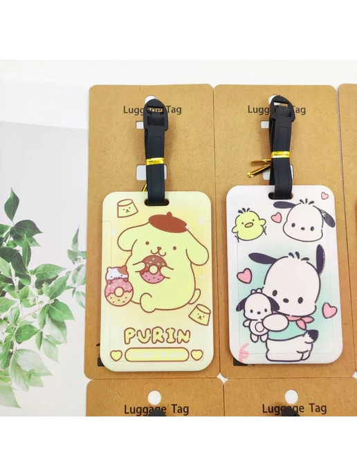 iigen Бирки Для Багажа Hello Kitty Для Девочек, Милые Идентификаци, вариант, фото 3