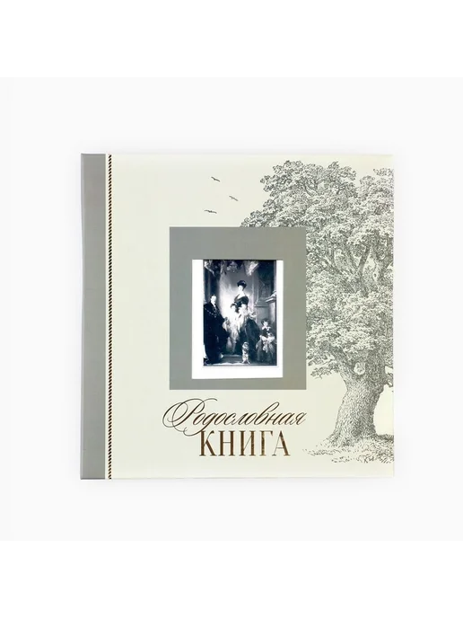 Родословная книга с рамкой под фото «Семейная», 21.5×23.7 см, 21.5x23.7 см, фото 3