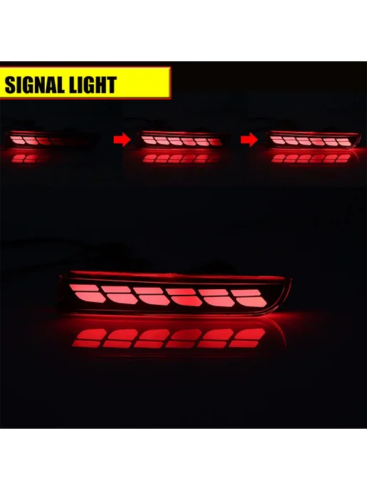 Нет бренда Светодиодные задние фонари Red Lens D для Mitsubishi Lancer, красный, фото 5