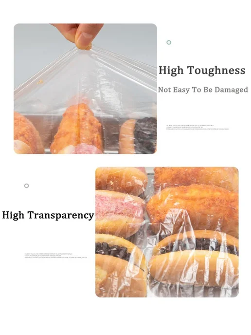 Нет бренда Одноразовые пластиковые крышки для продуктов 800PCS, 100pcs, 800 шт, 100 шт, в упаковке 373 г, фото 6